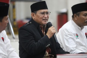 Tausiyah Ketua Majelis Tarjih dan Tajdid PWM di Kantor DPD PDIP Jatim