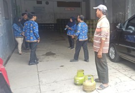 Tanggapi LPG Langka, Diskopumdag Bangkalan Sidak Pangkalan