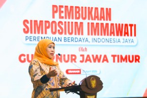 Pesan Gubernur Khofifah dalam Simposium IMMawati