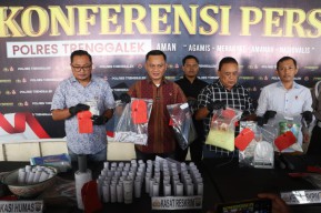 Polisi Tangkap Kurir di Trenggalek, Produksi Petasan untuk Tradisi Kupatan