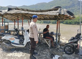 Antisipasi Laka Laut Libur Lebaran, Satpolairud Polres Jember Tingkatkan Patroli