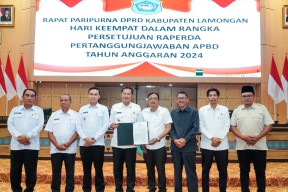 DPRD Lamongan Setujui Raperda Pertanggungjawaban APBD 2024