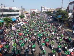 4 Plus Tuntutan Driver Ojek Online Dihadapan Pemkab Jember