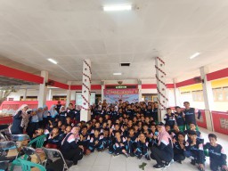 Cegah Stunting, Ratusan Siswa SD di Jember Ikut Kegiatan Gemarikan