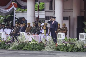 Upacara Peringatan Harkitnas di Surabaya Berjalan Khidmat