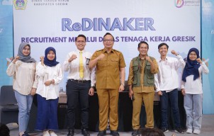 Tekan Angka Pengangguran, Disnaker Gresik Gelar Walk-in Interview