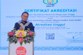 Raih Akreditasi Unggul dari BAN-PT, IIK Bhakta Kediri Tambah Fasilitas Modern