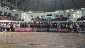 Liga Bola Basket Pelajar Piala Bupati Ponorogo 2025 Dibuka, Cari Bibit Atlet Muda