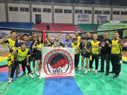 Cabor IBCA MMA Gresik Sumbang 4 Emas 1 Perunggu di Porprov Jatim 2025