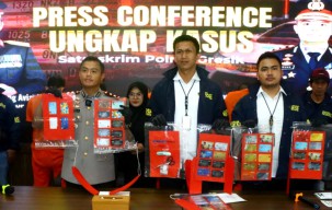 5 Tersangka Kejahatan Ganjal ATM Ditangkap Polres Gresik, Beraksi di 48 TKP