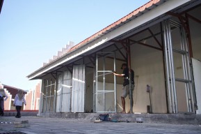 Pemkab Kediri Mulai Aktivasi Sentra PKL Simpang Lima Gumul