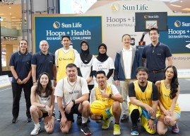 Sun Life Hoops+Health 3X3 Basketball Challenge: Promosikan Gaya Hidup Olahraga