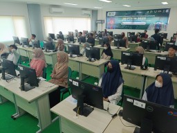Ribuan Camaba Ikuti Tes UM PTKIN di UIN Tulungagung