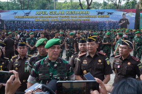 Kodam V Brawijaya Perkuat Pengamanan Kejati dan Kejari se-Jatim