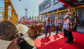 Pelindo Marine Hibahkan Mesin Kapal Tingkatkan SDM Maritim