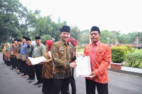 Bupati Trenggalek Launching 157 Koperasi Desa Merah Putih