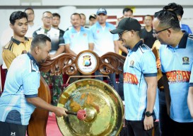 Turnamen Voli Kapolres Gresik Cup 2025 Resmi Dibuka, Junjung Sportivitas
