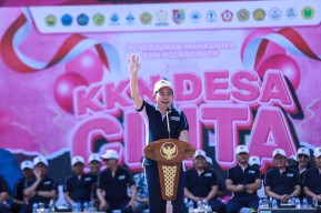 Bupati Jember Lepas Ribuan Mahasiswa KKN Kolaboratif 2025, Usung Tema Desa Cinta