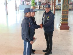 Berlaga di Ajang Fornas VIII, Kontingen Kormi Tulungagung dilepas Bupati