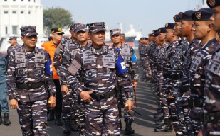 Koarmada II Gelar Latihan Kesiapsiagaan Operasi, Siap Tangani Kecelakaan Laut