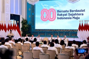 Logo HUT RI ke-80, Prabowo Simbolkan Persatuan Abadi untuk Indonesia Maju