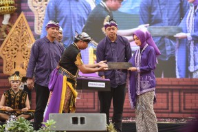 Melihat Kirab Prasasti Kwak dalam Manusuk Sima, Tradisi Kenang Hari Jadi Kota Kediri