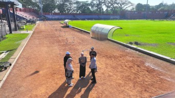 Upayakan Perbaikan Stadion Brawijaya, Mbak Vinanda: Persik Kediri Keluarga Kami