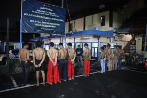 Berbuat Onar, Belasan Pesilat di Blitar Diamankan Polisi