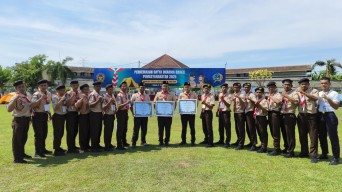 Kontingen Pramuka Lapas Tulungagung Raih Juara Umum