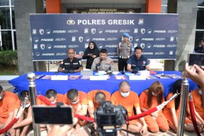 9 Pengedar Narkoba ditangkap Polres Gresik