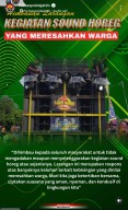 Pemkab Trenggalek Keluarkan SE Terkait Sound Horeg