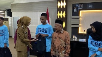 18 Pelajar Putus Sekolah dan Tidak Mampu di Kota Kediri Masuk SRMP 14 Kota Batu