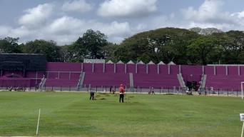 Widodo Hunter Beber Progres Perbaikan Stadion Brawijaya Kediri