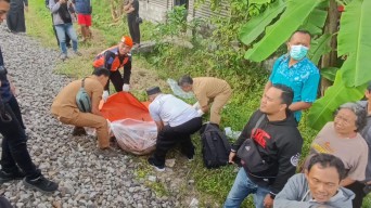 Nenek Sebatang Kara di Tulungagung Tewas Tertemper Kereta Api