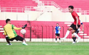 Persik Kediri Menang Uji Coba Lawan PSIM Jogja