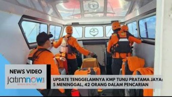 Video: Update Tenggelamnya KMP Tunu Pratama Jaya: 5 Meninggal, 42 Orang dalam Pencarian