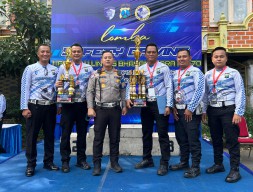 Polres Gresik Raih Prestasi di Lomba Safety Driving Hari Lalu Lintas Bhayangkara