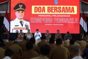 Surabaya Luncurkan 1.360 Kampung Pancasila, Perkuat Kesejahteraan Warga