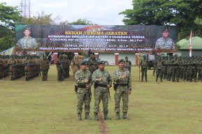 Brigif Raider 9/DY/2 Kostrad Jember Beralih Komando