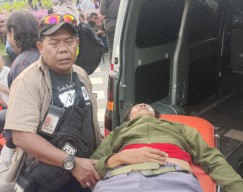 Satu Jurnalis Surabaya Jadi Korban Demo Ricuh di Depan Grahadi