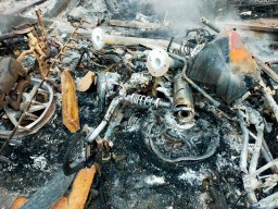 Cerita Pemilik Motor yang Dibakar Massa Ricuh di Depan Grahadi Surabaya