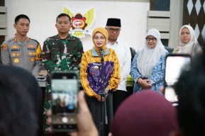 Mbak Vinanda Bersama Forkopimda Plus Komitmen Jaga Keamanan Kota Kediri