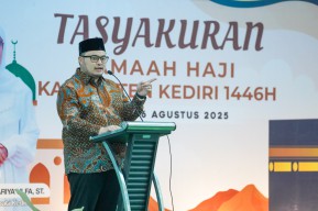 Pecel-Rombongan Terpisah Jadi Cerita dalam Silaturahmi Mas Dhito dan Jamaah Haji Kediri
