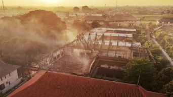 Gedung Pemkab Kediri Dibakar Massa, Mas Dhito: Rasa Sesak di Dada itu Nyata