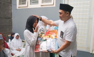PNM Surabaya Hadirkan Senyum Lewat Santunan Yatim