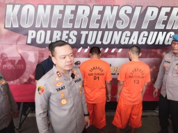 Peredaran Sabu 1,2 Kilogram Digagalkan Polres Tulungagung
