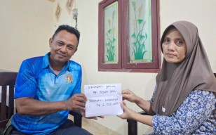 Solidaritas TNI, Senapati 96 Berbagi Duka untuk Keluarga Peltu Adi Sugiyat
