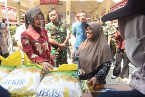 Gerakan Pangan Murah Serentak Hadir di Seluruh Kecamatan Kota Kediri