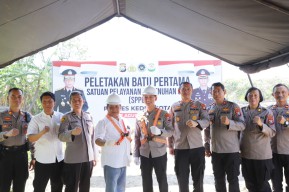 Polres Kediri Kota Mulai Pembangunan SPPG di Semampir