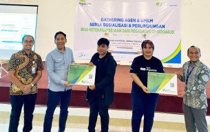 BPJamsostek Sidoarjo Gandeng Pegadaian, Perluas JKK–JKM untuk Agen